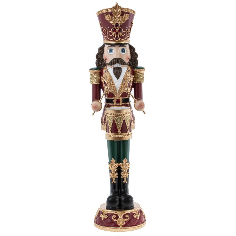 GAEM Фигурка декоративная "Щелкунчик" с подсветкой (2xAAA н/п), L22 W24 H90 см