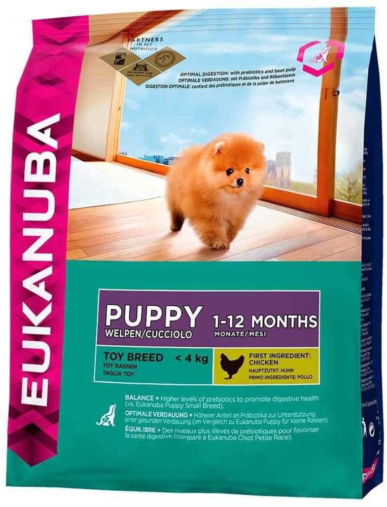 EUK Dog корм для щенков миниатюрных пород 800 г