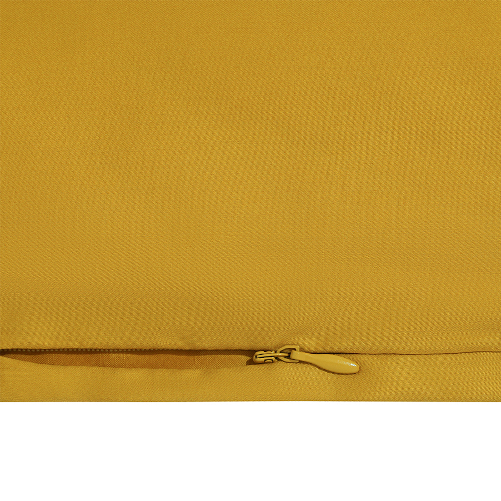 Комплект постельного белья из премиального сатина горчичного цвета из коллекции essential, 200х220 см