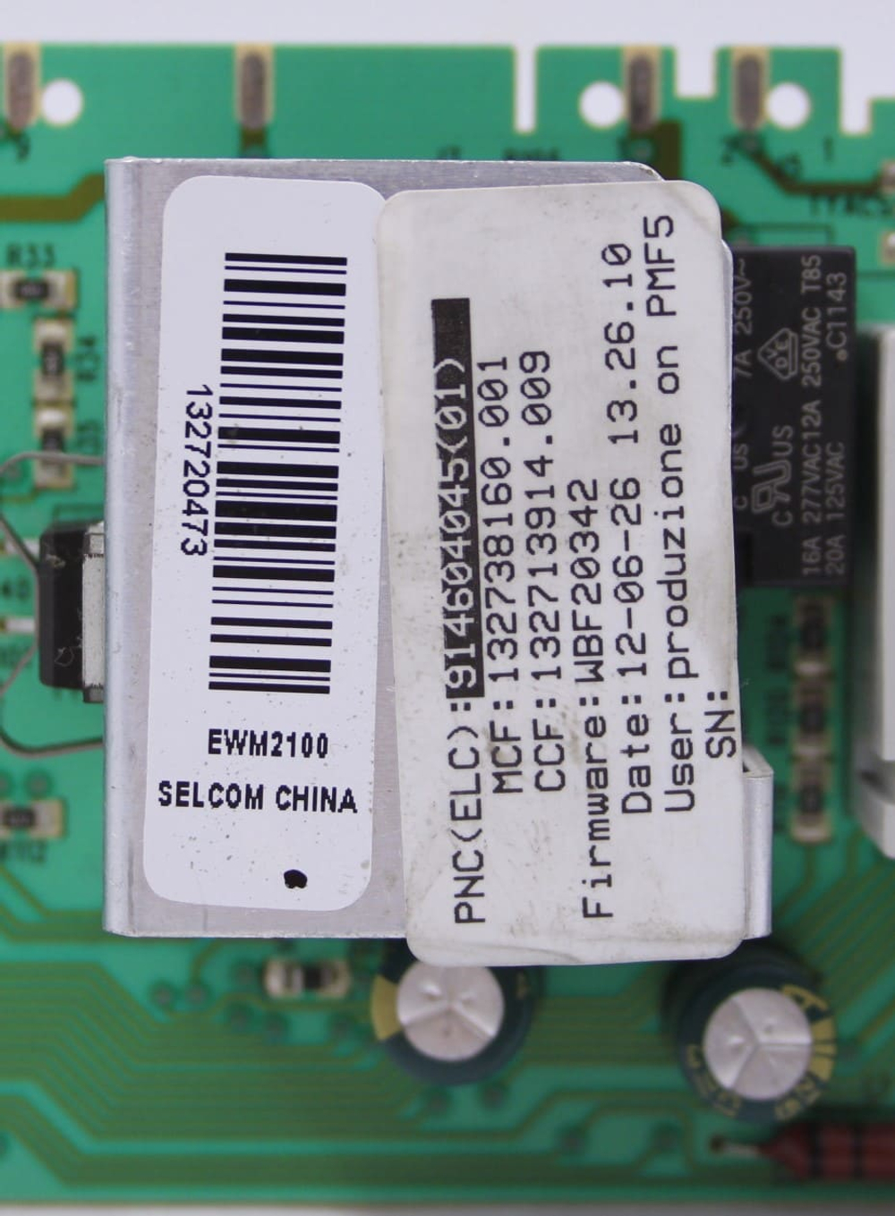 Модуль управления стирально-сушильной машины Electrolux EWW 126410 W