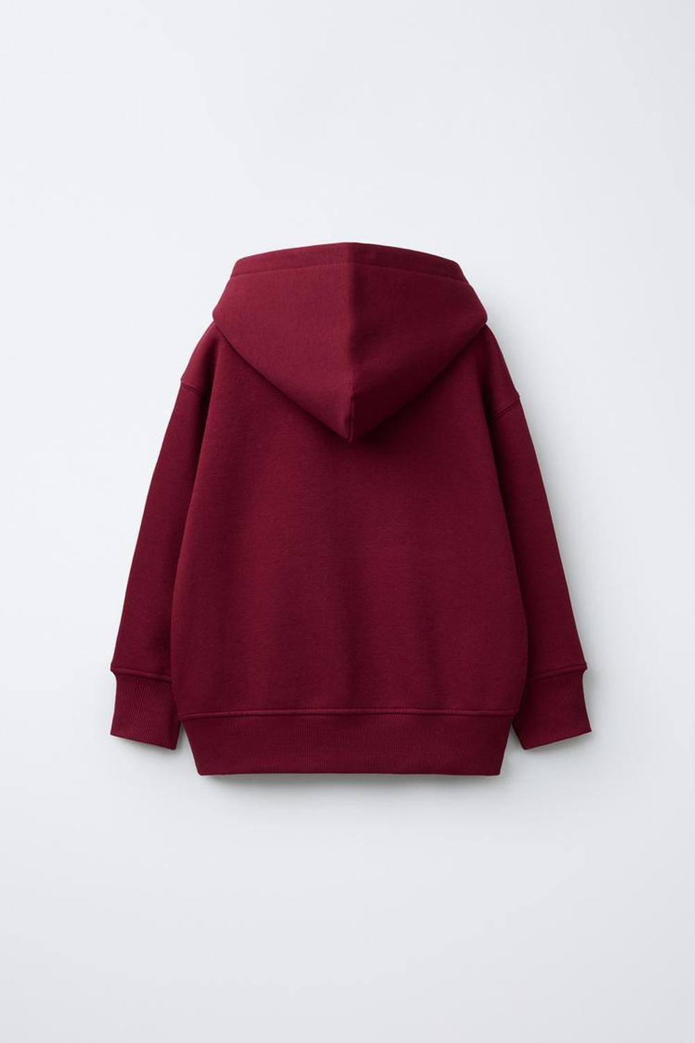 ZARA ХУДИ С НАДПИСЬЮ, БОРДОВЫЙ