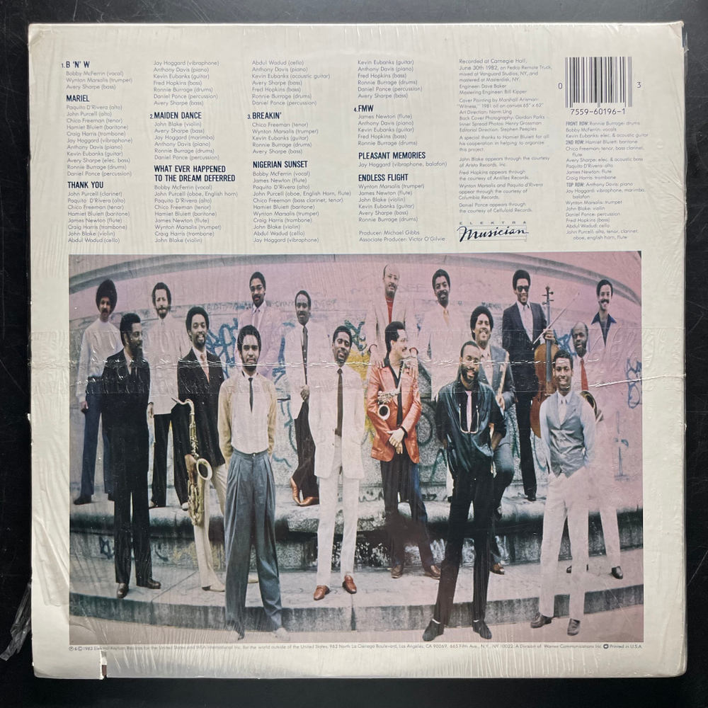 Сборник The Young Lions - A Concert Of New Music Played By Seventeen Exceptional Young Musicians - The Kool Jazz Festival June 30, 1982 2LP (США 1983г.)