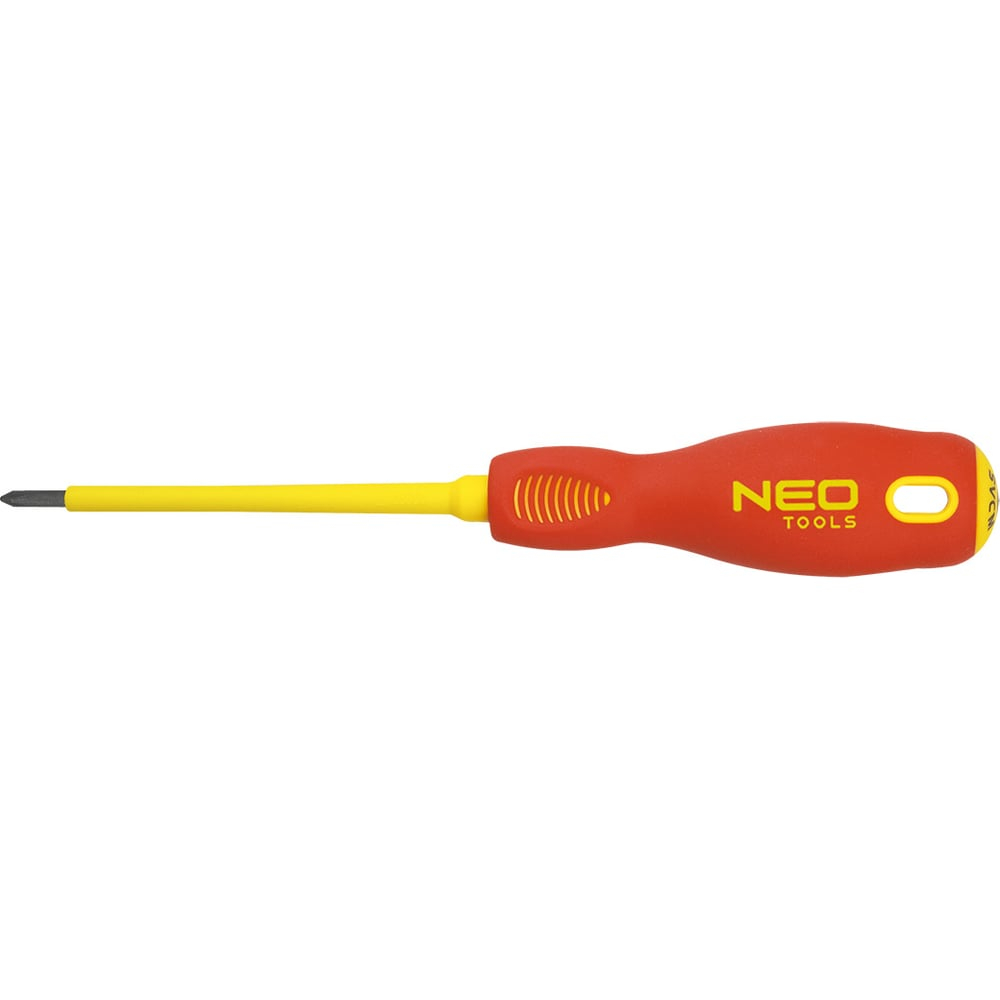 Крестовая отвертка NEO Tools PH1x80 мм 1000 В CrMo 04-072