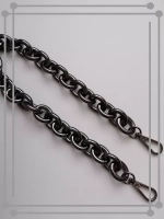 Алюминиевая крупная цепь 23*28 мм 60см