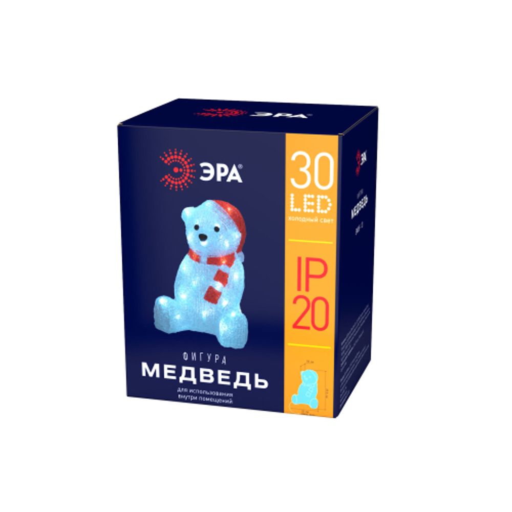 ENIOF - 13 ЭРА Фигура LED Медведь, 220V