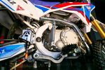 Питбайк MOTAX MX 140 (17/14) черный-белый-синий