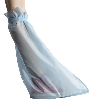 Бахилы хирургические высокие нестерильные плотность 42 65 см на завязках 180 пар