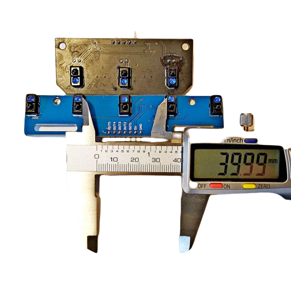 Датчик линии трехканальный на TCRT5000 для Arduino, цифровой