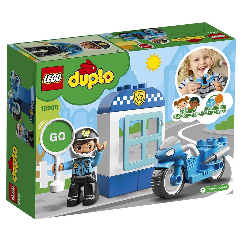 LEGO Duplo: Полицейский мотоцикл 10900 — Police Bike — Лего Дупло