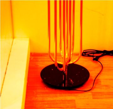 replica TURNER FLOOR LIGHT by Delightfull ( gold + black )