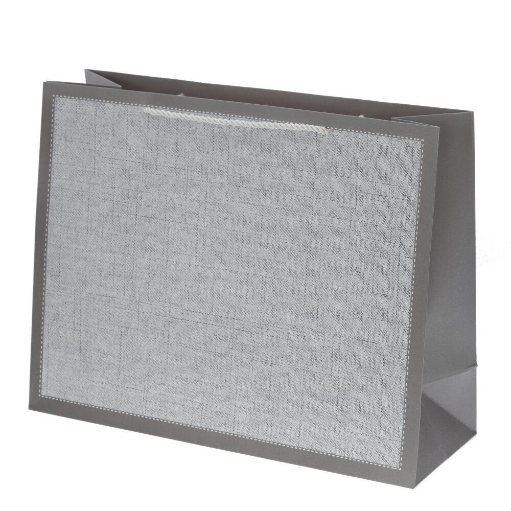 GAEM Пакет подарочный L (бумага 250г/м2, блок 12шт), L42 W15 H33 см, 4в.