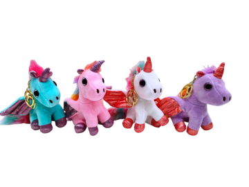 Мягкая игрушка брелок Единорожки в ассорт. 12см