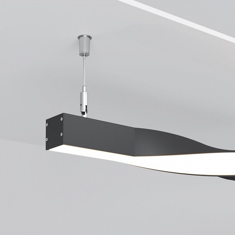 Профиль накладной Maytoni Led strip ALM-3535R-B-TL-90°-0.4M