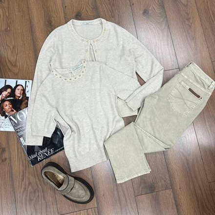 Комплект Ermanno Scervino (кардиган + футболка)