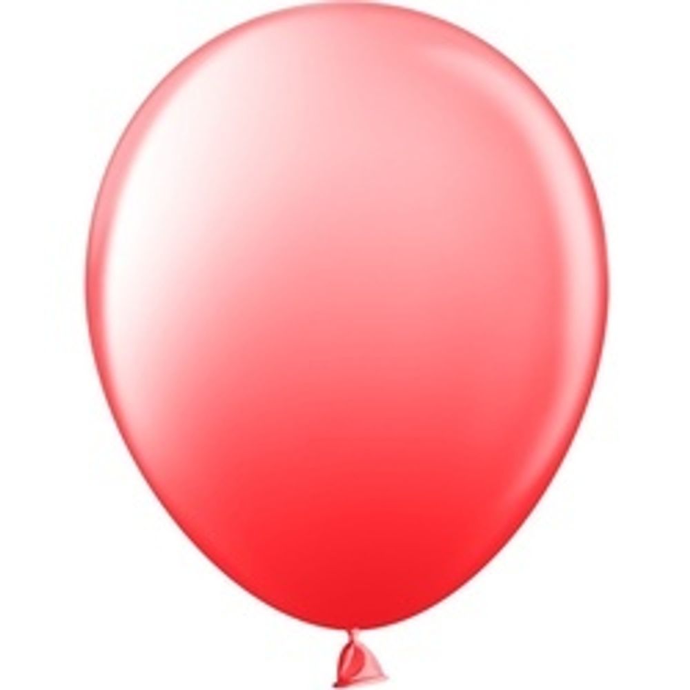 Шар (10" /25 см) Красный, Пастель 100 шт.