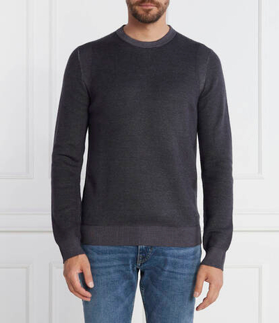 Хлопковый свитер jk-15marius Joop! - темно-синий(30037958)