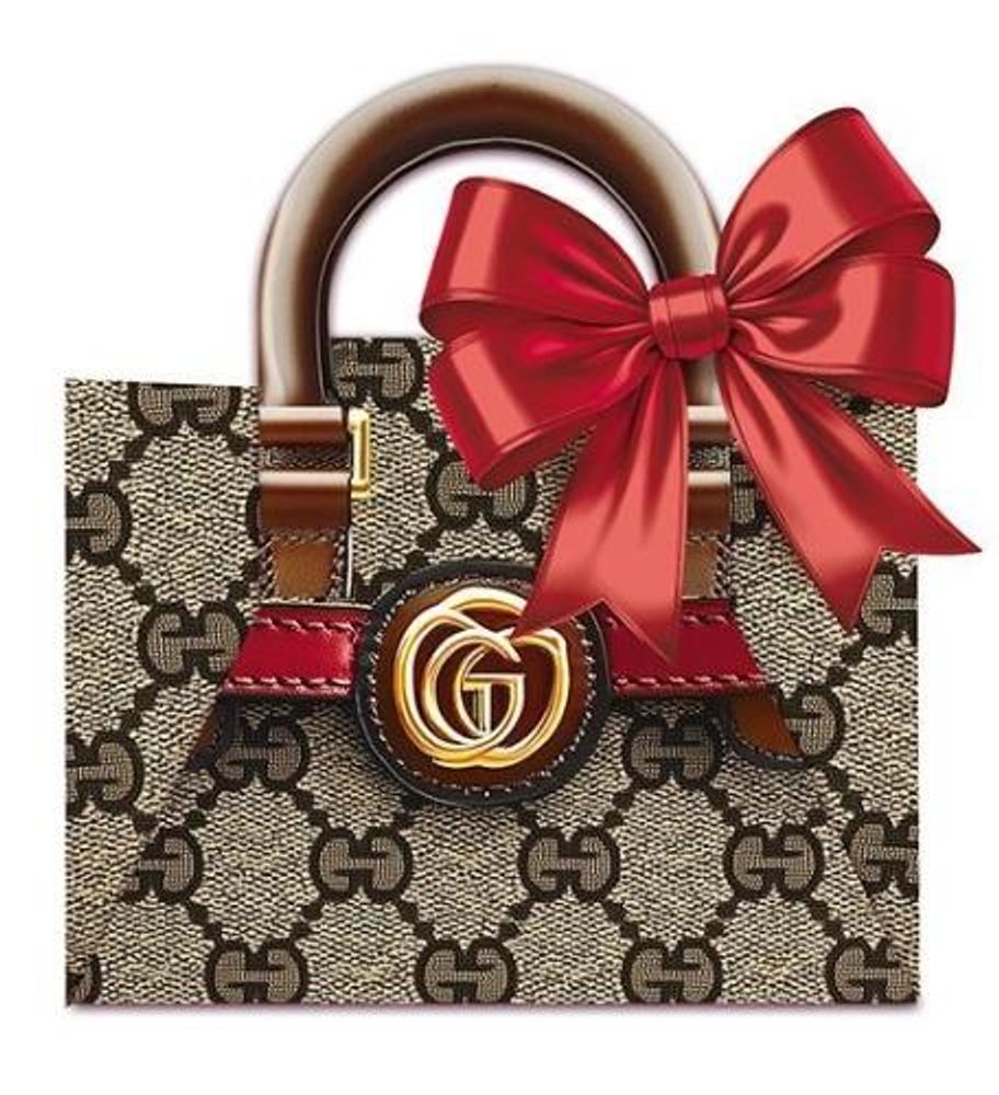 Сумочка "Капучино Дольче" с атласной лентой 90001152 (Открытая планета)