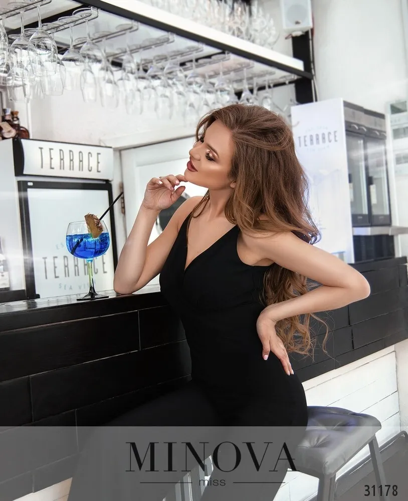 Комбинезон 4005-черный Minova