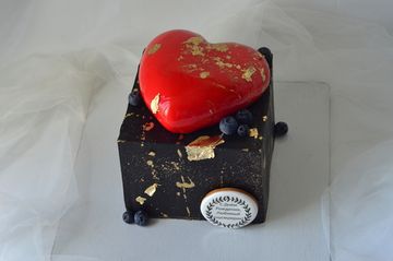 Торт для мужчины с сердцем №1028