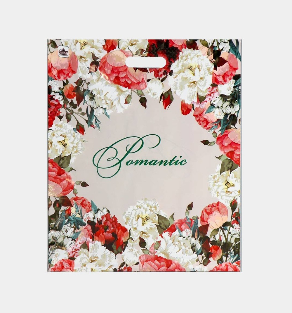 Пакет ВУР 38*47см /60 мкм Благородные цветы 1 шт