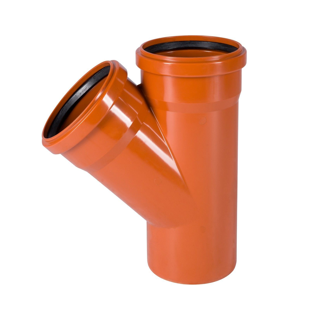 Тройник для наружной канализации Ostendorf KGEA 160 х 160 х 45°