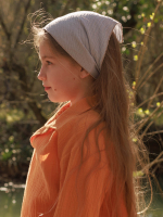 Платочек Mjölk Blue Cloud из муслинового хлопка