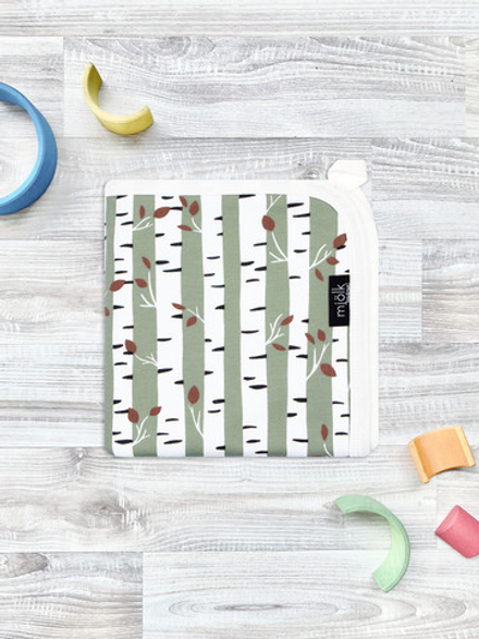 Двусторонний плед Mjölk Birch Trees