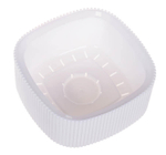 Кашпо СТРИП квадратное 165*165мм 0,9 л со вставкой М3249