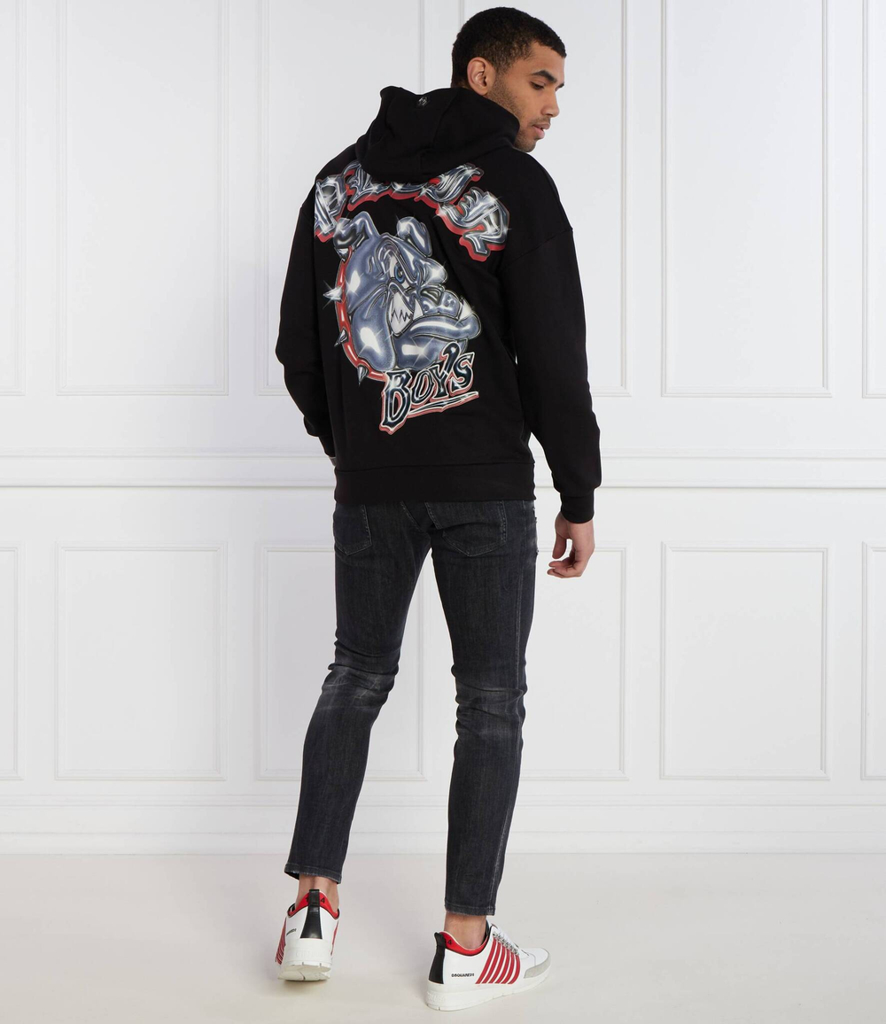 Худи Bulldogs Philipp Plein - черный(MJB3189 PJO002N)