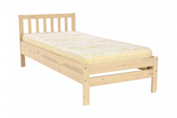 Кровать Бони, спальное место 90х200, массив