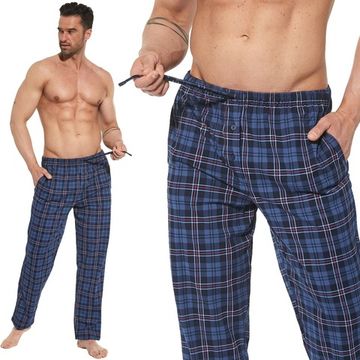 Брюки домашние мужские в клетку Cornette 691/38