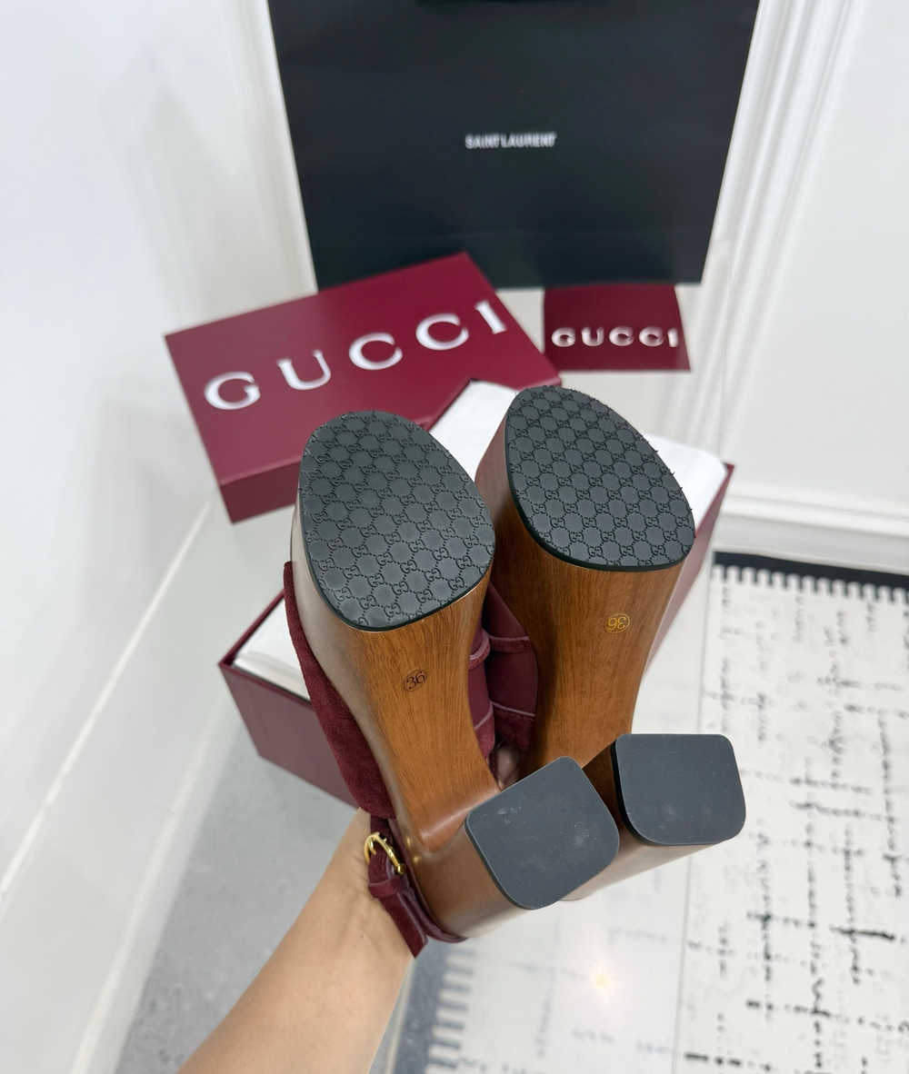 Gucci Horsebit Platform Sandal
