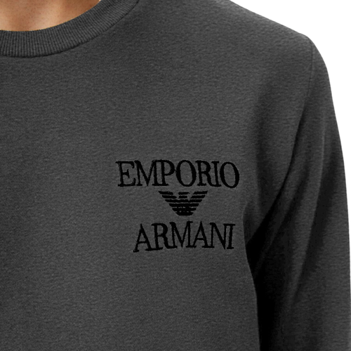 Мужской домашний костюм темно-серый: толстовка и штаны Emporio Armani  111943_3F571 57720