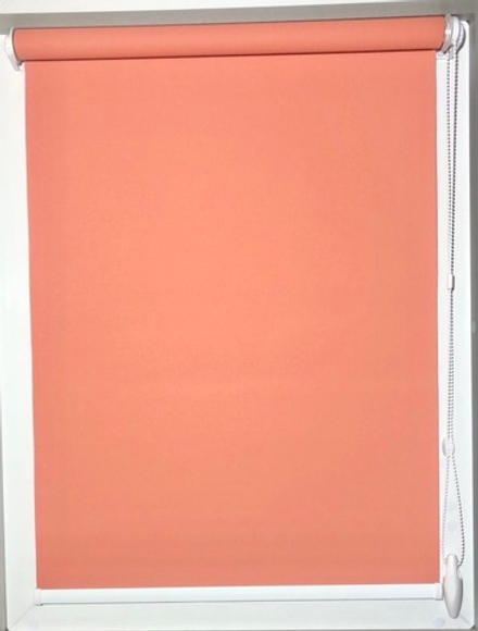 Рулонная штора Мини, ткань Prima 3030-79, цвет терракот