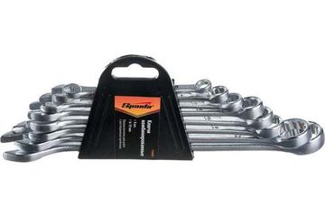 Набор комбинированных ключей SPARTA 6-19 мм, хромированные, 8 шт. 154605