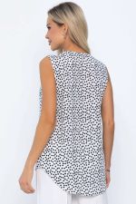 Блуза Данита (черно-белая) Б13778-16М LT Collection