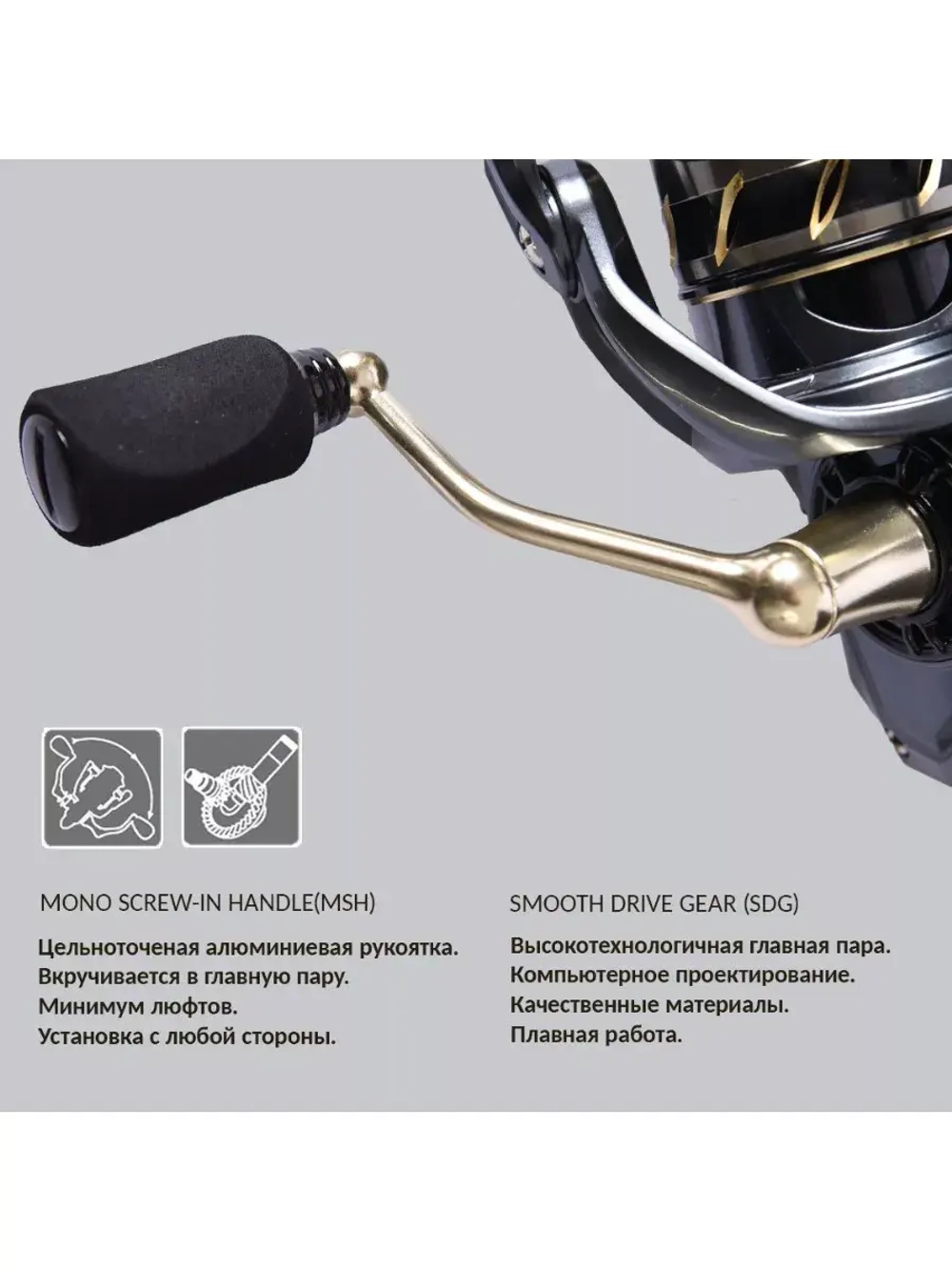 Катушка для рыбалки безынерционная Maximus ARGENT (7+1 подш.)