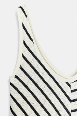 ZARA ДЛИННОЕ ПЛАТЬЕ В ПОЛОСКУ, ПОЛОСКИ