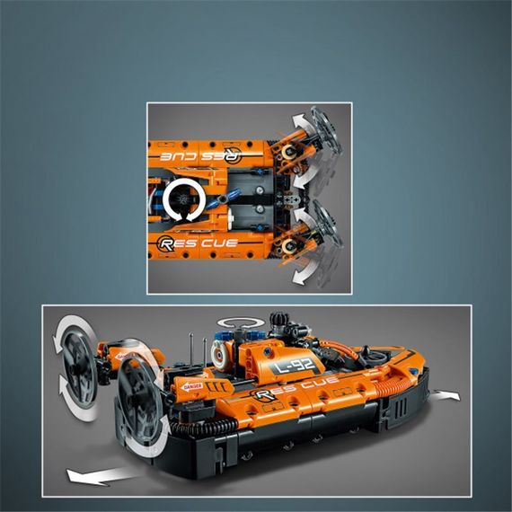 Lego Technic Rescue Hovercraft