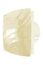 Вентилятор вытяжной D120С WAVE с обр. клапаном Ivory
