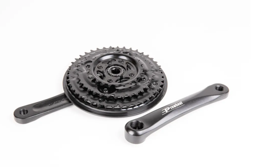 Система Prowheel MA-AC49 24/34/42T, 152 мм, алюм. под квадрат черный, 3 скорости, 1/10 MA-AC49-152-3