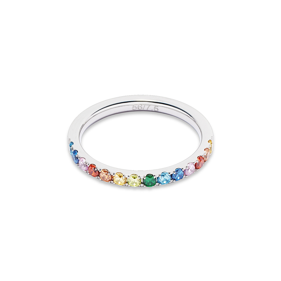 Кольцо Coeur de Lion Multicolour Silver 0146/40-1517 58
