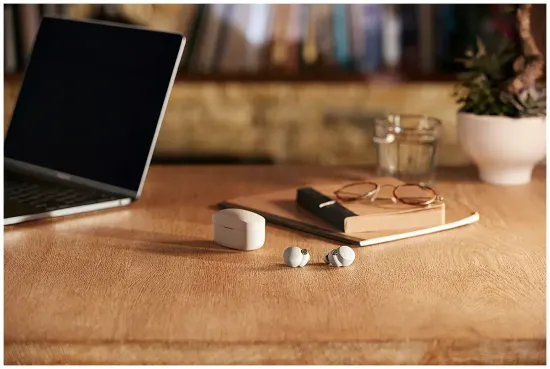 Беспроводные наушники Sony WF-1000XM4, серебристый