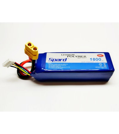 Аккумулятор Li-Po Spard 1800mAh, 14,8V, 75C, XT60
