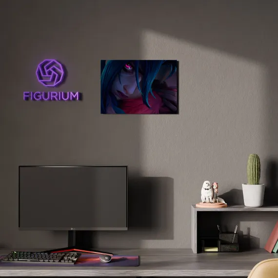 Постер Jinx hugs - Arcane