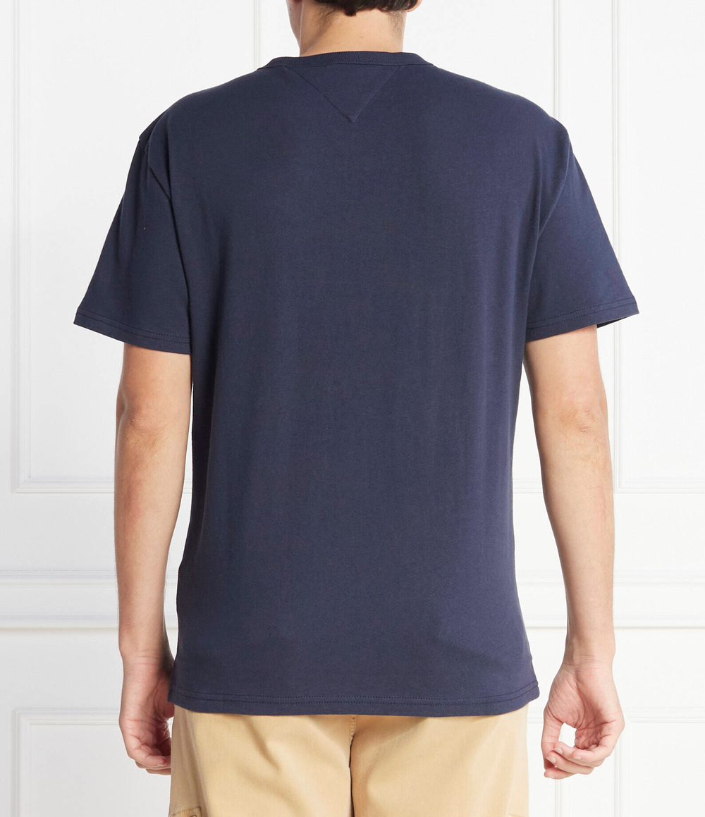 Футболка BADGE Tommy Jeans - темно-синий(DM0DM17870)