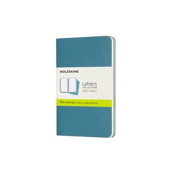 Блокнот Moleskine Cahier Journal Pocket 90x140 мм 64 стр нелинованный 3 шт/уп (CH013B44)