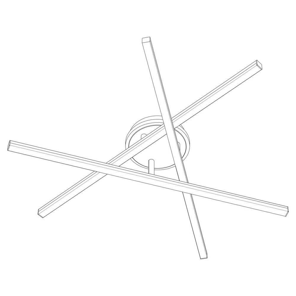 Citilux Trent CL203630 LED Люстра потолочная с пультом Белая