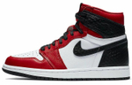 Кроссовки Jordan Air Jordan 1 High Og "Satin Red" (Женская размерная сетка)