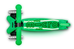 Самокат Mini Micro Deluxe Glow Plus (светящийся) LED ледяной лайм
